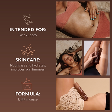Lirene Perfect Tan mousse auto-bronzante visage et corps