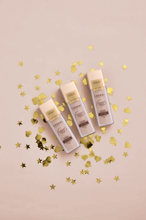 Lirene Base Shimmer Gold sérum subjacente iluminador