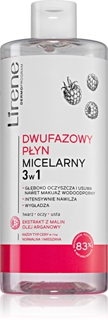 Lirene Cleansing Care Raspberry Zwei-Phasen Mizellenwasserr 3in1