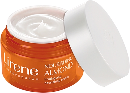 Lirene Hydration & Nourishment Nourishing Almond Moisturizing and Nourishing Cream for increased skin elasticity