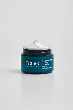 Lirene Hydration & Nourishment Regenerating Aloe регенериращ лифтинг крем с алое вера и масло от шеа