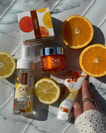 Lirene Vitamin Energy C+E pleťový krém pro výživu a hydrataci
