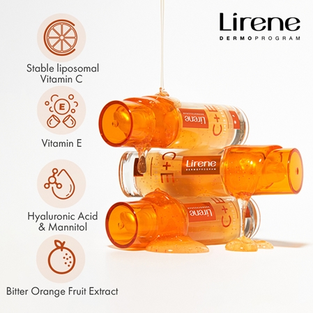 Lirene Vitamin Energy C+E concentrated serum with revitalising effect