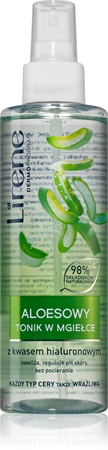 Lirene Cleansing Care Aloe Vera čisticí a odličovací pleťové tonikum na obličej a dekolt