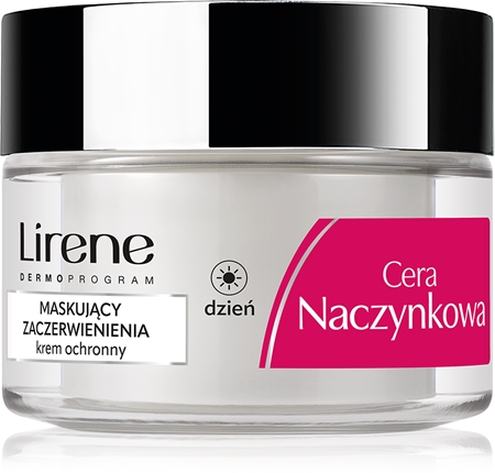 Lirene Face Cream creme de dia nutritivo unificador para pele sensível e com vermelhidão