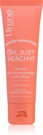Lirene Oh, Just Peachy! Cream brightening cream under makeup