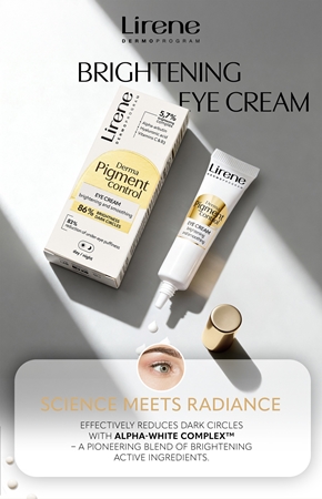 Lirene Derma Pigment Control Brightening Eye Cream Smoothing and Brightening Eye Cream