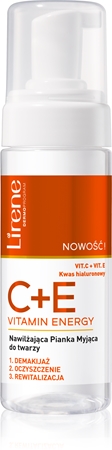 Lirene Vitamin C+E hydratační čisticí pěna s vitamíny C a E
