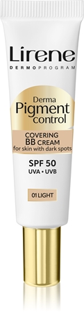 Lirene Derma Pigment Control Covering BB Cream SPF 50 Brightening BB Cream Against Pigment Spots