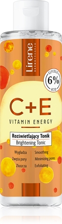 Lirene Vitamin Energy C+E rozjasňující tonikum