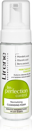 Lirene Imperfection Control Cleansing Foam mousse de limpeza para pele oleosa e problemática