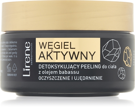 Lirene Activated Carbon detoksikacinis kūno purškiklis su aktyvintosiomis anglimis