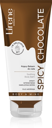 Lirene Body & Mind Spicy Chocolate zklidňující tělové mléko