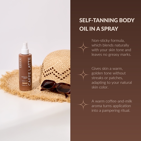 Lirene Perfect Tan huile auto-bronzante corps