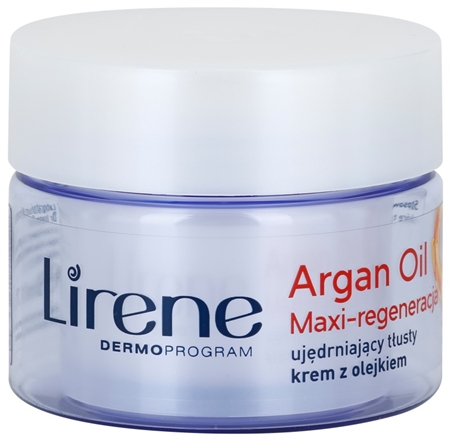 Lirene Essential Oils Argan intenzívny regeneračný krém pre suchú pleť