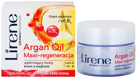 Lirene Essential Oils Argan intenzívny regeneračný krém pre suchú pleť