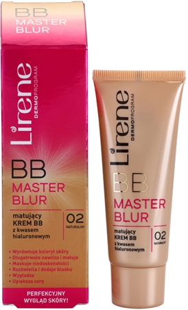 Lirene Master Blur matujący krem BB z kwasem hialuronowym