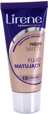 Lirene Nature Matte матиращ флуид фон дьо тен за дълготраен ефект