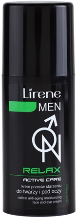 Lirene Men Relax Anti-Aging Moisturizer for Face and Eyes