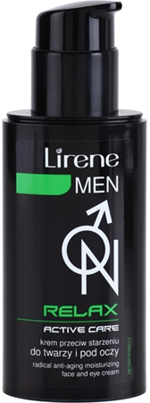Lirene Men Relax Anti-Aging Moisturizer for Face and Eyes