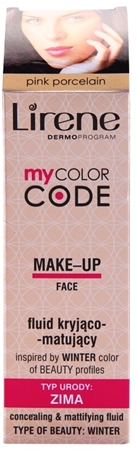 Lirene My Color Code Liquid Foundation with Matte Effect