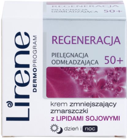 Lirene Rejuvenating Care Regeneration 50+ Pretgrumbu krēms ar reģenerējošu efektu