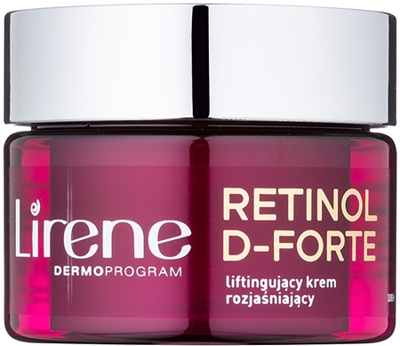 Lirene Retinol D-Forte 70+ Illuminating Day Cream with Lifting Effect
