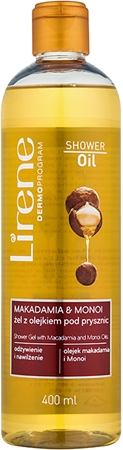 Lirene Shower Oil Makadamia and Monoi sprchový gel s makadamovým a monoi olejem