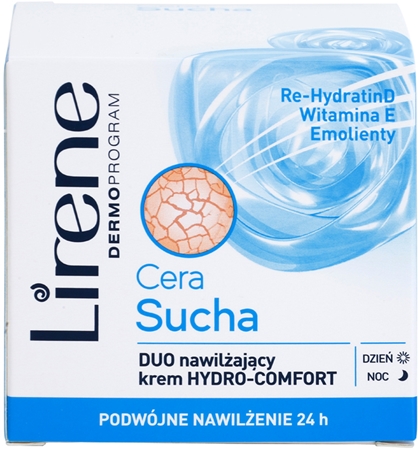Lirene Dry Skin crema de fata hidratanta 24 de ore