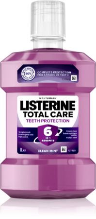 Listerine Total Care Teeth Protection Apa de gura pentru protectia completa a dintilor 6 in 1