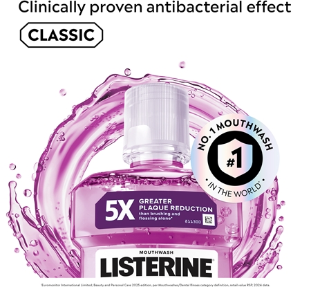 Listerine Total Care Teeth Protection Complex Protection Mouthwash 6-in-1