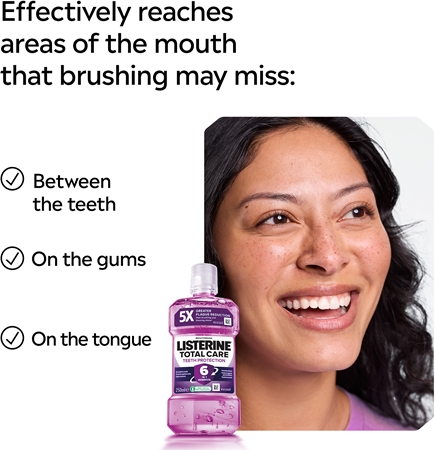 Listerine Total Care Teeth Protection Complex Protection Mouthwash 6-in-1