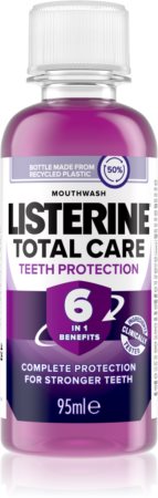 Listerine Essential Care Teeth Protection collutorio per una protezione completa dei denti 6 in 1