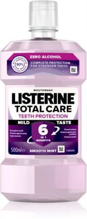 Listerine Total Care Zero visapusę apsaugą suteikiantis burnos skalavimo skystis be alkoholio