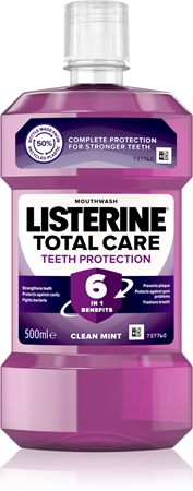 Listerine Essential Care Teeth Protection collutorio per una protezione completa dei denti 6 in 1