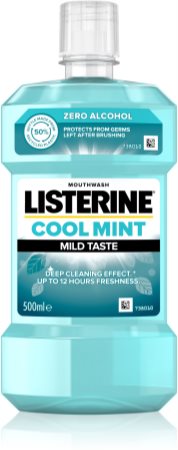 Listerine Cool Mint Mild Taste bain de bouche sans alcool
