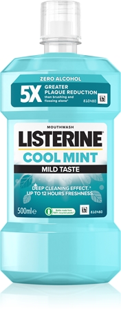 Listerine Cool Mint Mild Taste ustna voda brez alkohola