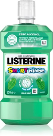 Listerine Smart Rinse Mild Mint collutorio per bambini