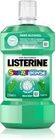 Listerine Smart Rinse Mild Mint enjuague bucal para niños