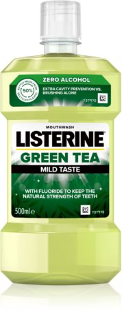 Listerine Green Tea bain de bouche pour renforcer l'émail dentaire