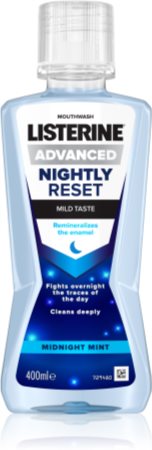 Listerine Nightly Reset burnos skalavimo skystis naktinė priemonė