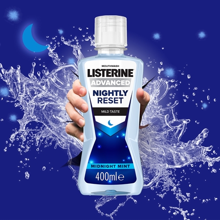 Listerine Nightly Reset Mouthwash night