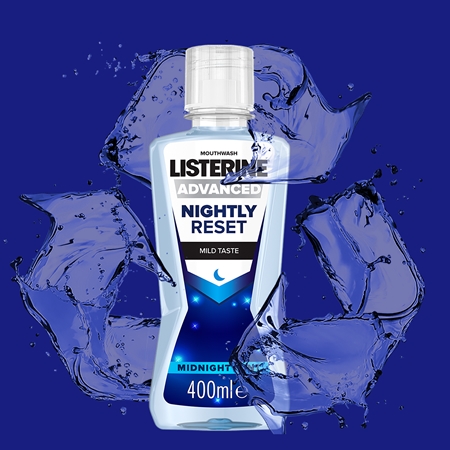 Listerine Nightly Reset Mouthwash night