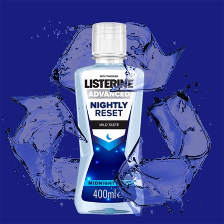 Listerine Nightly Reset Mouthwash night
