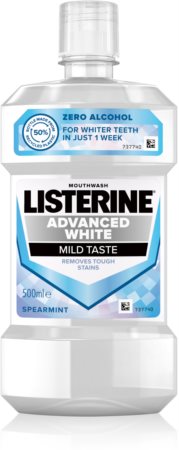 Listerine Advanced White Mild Taste collutorio sbiancante