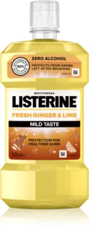 Listerine Fresh Ginger & Lime освіжаюча рідина для полоскання рота