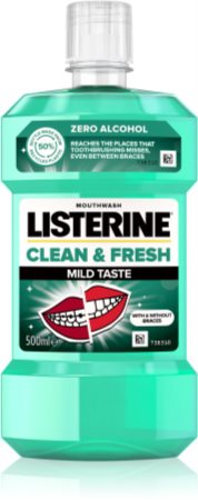 Listerine Clean & Fresh szájvíz fogszuvasodás ellen