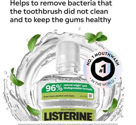 Listerine Naturals Gum Protection bain de bouche