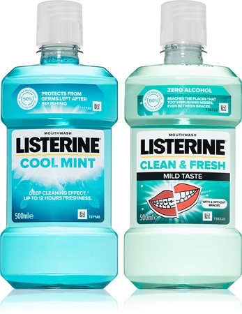 Listerine Duopack collutorio (confezione conveniente)