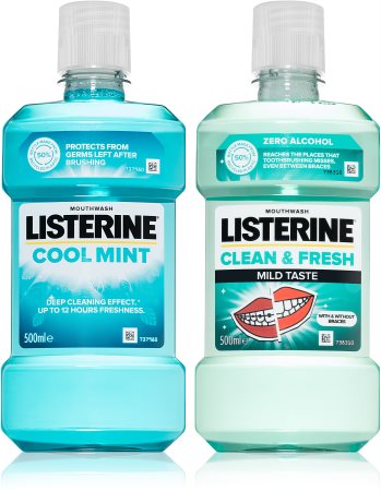 Listerine Duopack рідина для полоскання рота (вигідна упаковка)